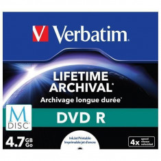 Mediu optic Verbatim M-DISC DVD R 4.7GB foto