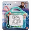 Tabla Magnetica Desen Frozen Artgreco, Joc Regatul de Gheata, Tabla Magica Portabila cu Accesorii