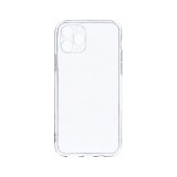 Husa BestCase&reg; Clear Silicon 2MM, Compatibila Cu Apple iPhone 11 Pro, Antisoc,