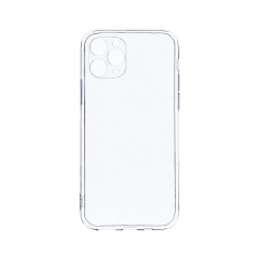 Husa BestCase&reg; Clear Silicon 2MM, Compatibila Cu Apple iPhone 11 Pro, Antisoc,