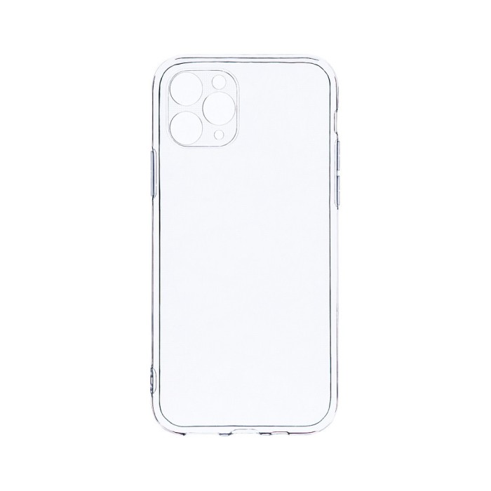 Husa BestCase&reg; Clear Silicon 2MM, Compatibila Cu Apple iPhone 11 Pro Max,