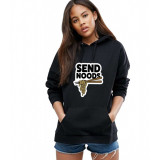 Hanorac dama negru - Send Noods - XL