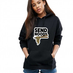 Hanorac dama negru - Send Noods - M