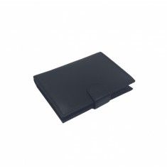 Portofel barbati din piele naturala, de culoare neagra A5527NEGRU