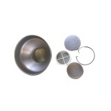 EMT Palnie din aluminiu cu sita, capacitate 10.0 litri (mare) EMT3568