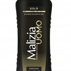 Gel de dus si sampon pentru barbati Uomo Gold, 250ml, Malizia