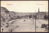 1958 - ALBA-IULIA, Market, Stores, Romania - old postcard - used - 1911, Circulata, Printata