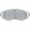 DELPHI LP606 set placute frana,frana disc