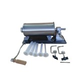 Masina carnati orizontala profesionala 5kg, inox, cu 5 palnii, sistem Airstop, CAMPION CMP1166