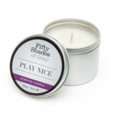 Lum&acirc;nare de masaj - Fifty Shades of Grey Play Nice Vanilla Candle 90g