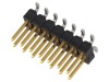 Conector pini tată 14 pini verticali AMPMODU MOD II, TE Connectivity