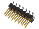 Conector pini tată 14 pini verticali AMPMODU MOD II, TE Connectivity