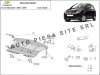 Scut metalic motor Chevrolet Spark fabricat in perioada 2005 - 2009 APS-04,024, SCUT PROTECTION