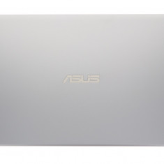 Capac Display cu balamale Laptop, Asus, ZenBook 14 UX434IQ, UM433IQ, UX434IQ-2G, 13N1-BFA0D11, 90NB0R89-R7A010, argintiu