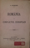 ROMANIA SI CONFLICTUL EUROPEAN