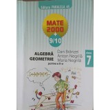 ALGEBRA, GEOMETRIE CLASA 7, PARTEA 2-DAN BRANZEI, ANTON NEGRILA, MARIA NEGRILA-324090