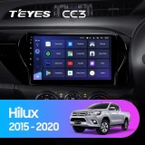 Cumpara ieftin Navigatie Auto cu Asistenta AI Teyes CC4 PRO Toyota Hilux 2015-2020 8+128GB 10.36 QLED, Android 13, 5G, 7.1 DSP, CarPlay