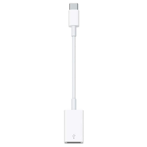 Cablu OTG, Adaptor Tip C usb, 15 cm, alb