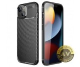 Husa Xiaomi Poco C65 / Redmi 13C OEM Carbon Neagra, Protectie Socuri, Back Cover