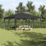 VidaXL Cort de petrecere antracit 4x4 m PE