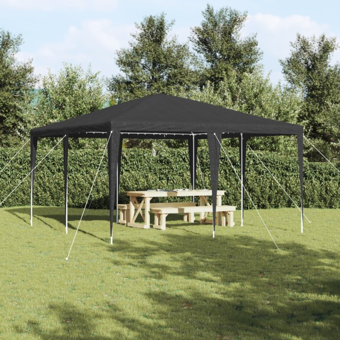 Gossi cort de petrecere antracit 4x4 m pe