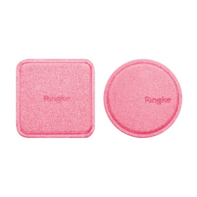 Set sticker magnetic telefon pentru Suport Auto Ringke Roz foto