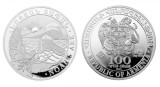 Armenia 2025 - 100 dram, Arca lui Noe, argint, 1/4oz, UNC