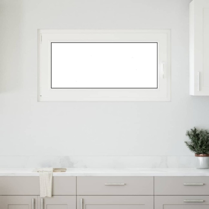 vidaXL Fereastră de subsol &bdquo;RISOR&rdquo; 110x50 cm oscilo-batantă DIN st&acirc;nga antracit