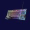 Kit Trust Wireless GXT 798 2-in-1, tastatura mecanica, interfata USB,