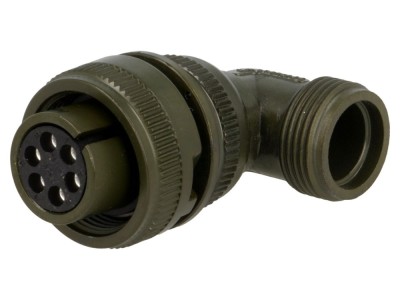 Conector circular 14S, 6 pini, 13A foto