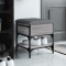 Gossi banca de pantofi, gri sonoma, 42x42x45 cm, lemn prelucrat