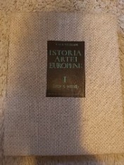 Istoria artei europene * volumul 1 *