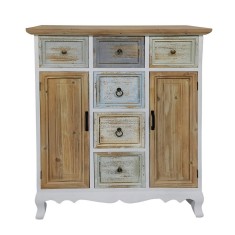 Comoda lemn multicolor 88 x 35 x 110 cm