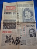 ziarul magazin 2 aprilie 1960 - articol si foto baile herculane,dinu lipati