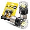 Set 2 becuri LED Auxito&reg; Canbus P21W 1156/BA15S, Canbus, Fara eroare, Marsarier, Semnalizare, Frana, Lumini de zi