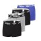 Set 4 boxeri pentru barbati Umbro, 100% bumbac, negru gri albastru, L - OUTLET