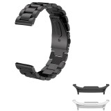 Curea metalica compatibila Samsung Galaxy Watch8 Classic 46mm, Negru