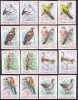 DB1 Fauna Pasari Ungaria 1968 8v. Nedantelate MNH, Nestampilat