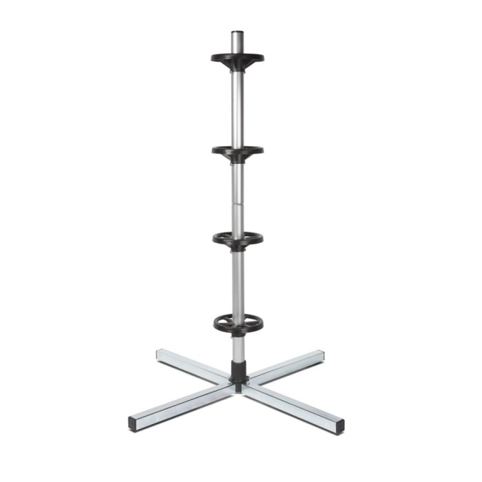 Stativ Depozitare Roti Auto MNC (Max. 4 Roti) - Aluminiu, Anti-Deformare