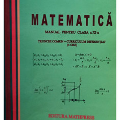 Mircea Ganga - Matematica. Manual pentru clasa a XI-a (editia 2006)