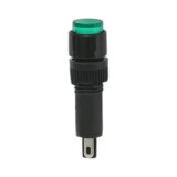 Indicator semnalizare industrial LED verde 220V &Oslash; 8mm Breckner Germany
