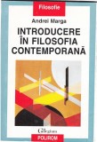 Introducere in filosofia contemporana &ndash; Andrei Marga