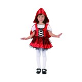 Costum carnaval Scufita Rosie, marime 92 -104 cm