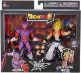 Bandai set 2 figurine dragon ball dragon stars janenba si super saiyan gogeta