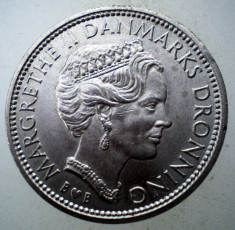 7.237 DANEMARCA MARGRETHE II 10 KRONER 1979 XF foto