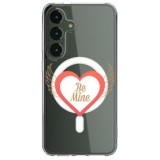 Husa personalizata samsung galaxy s24, magsafe atasare magnetica, be mine