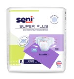 Scutece cu sistem inchis Super Plus Small, 10 bucati, Seni