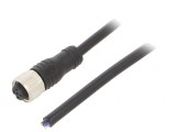 Cablu de conectare M12 5 pini 20m PVC 80&deg;C