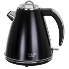 Fierbator de apa Adler AD 1343 black, 2200 W, 1.5 L, Negru