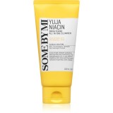 Some By Mi Yuja Niacin Brightening All in One Cleanser spuma de curatare ce ofera stralucire pentru piele sensibilă 100 ml